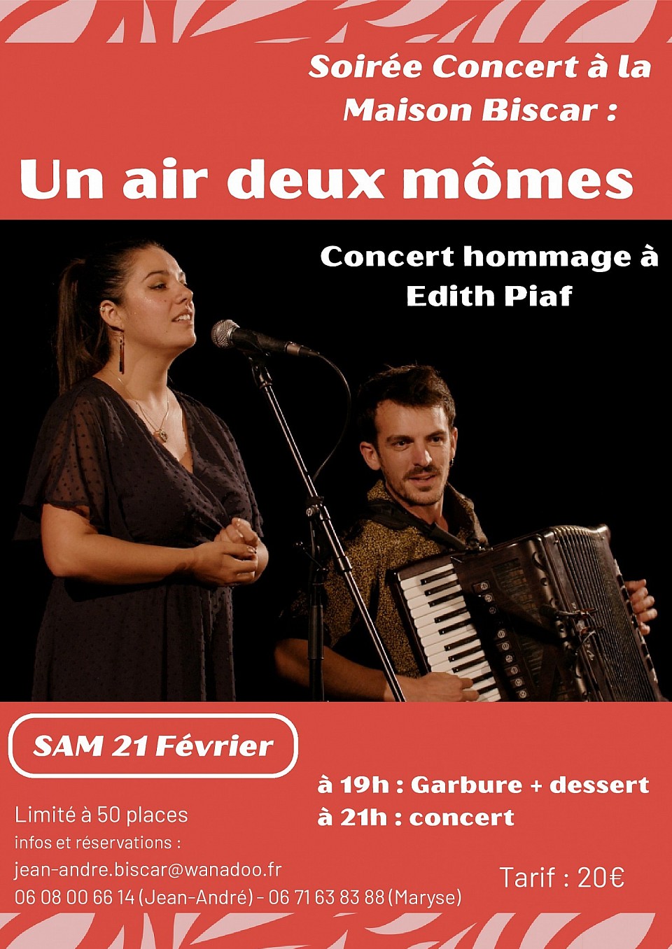 Soirée concert à la ferme à ARBUS (64)